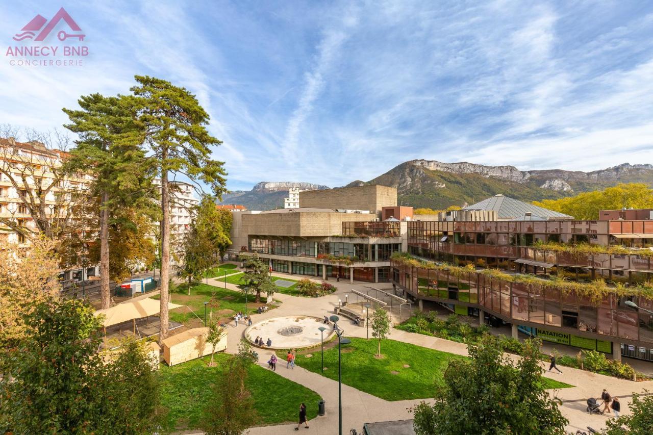 Le President: Cosy T2, 2 A 4 Pers, Plein Centre Lägenhet Annecy Exteriör bild